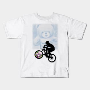 Bike Riding Kids T-Shirt